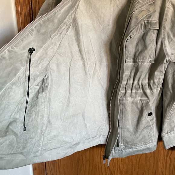 A Cold Wall Painted Gray Fade Out Field Jacket Men's Size Large New See Descrip. - Picture 9 of 16